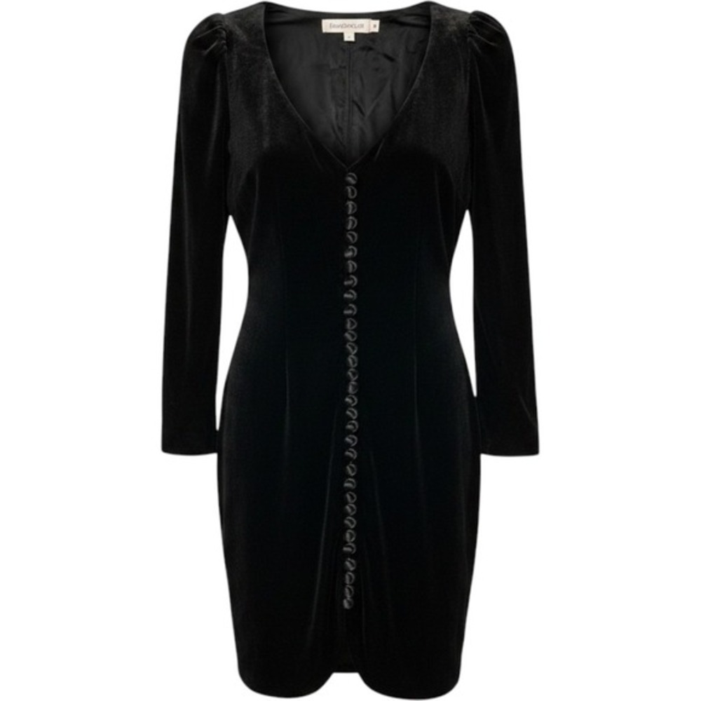 Vintage Huey Waltzer Velvet‎ Party Dress